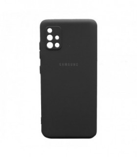 قاب سیلیکونی محافظ لنزدار گوشی موبایل سامسونگ Galaxy A51